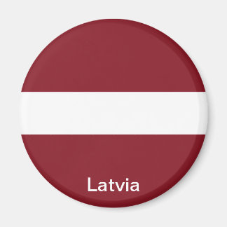 Lettlands flagga magnet