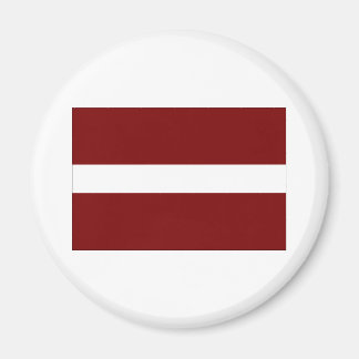 Lettlands flagga magnet