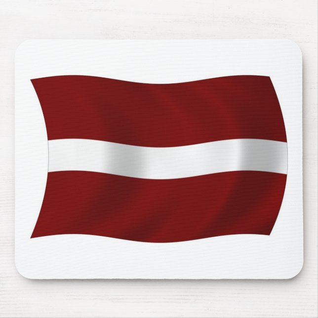 Lettlands flagga Musmatta (Framsidan)