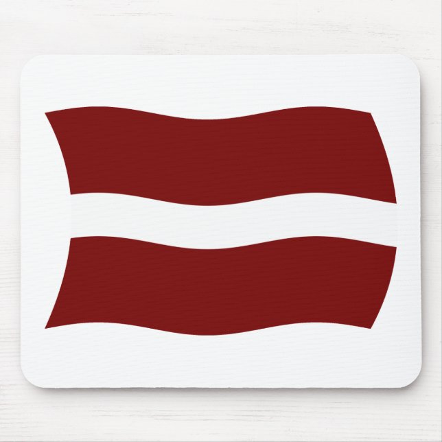 Lettlands flagga Musmattor (Framsidan)
