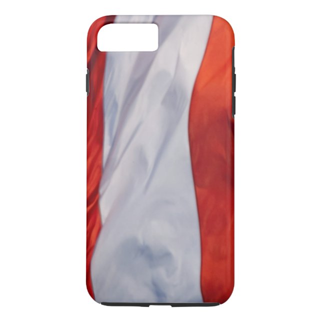 Lettlands Wave Flagga Case-Mate iPhone Skal (Baksida)