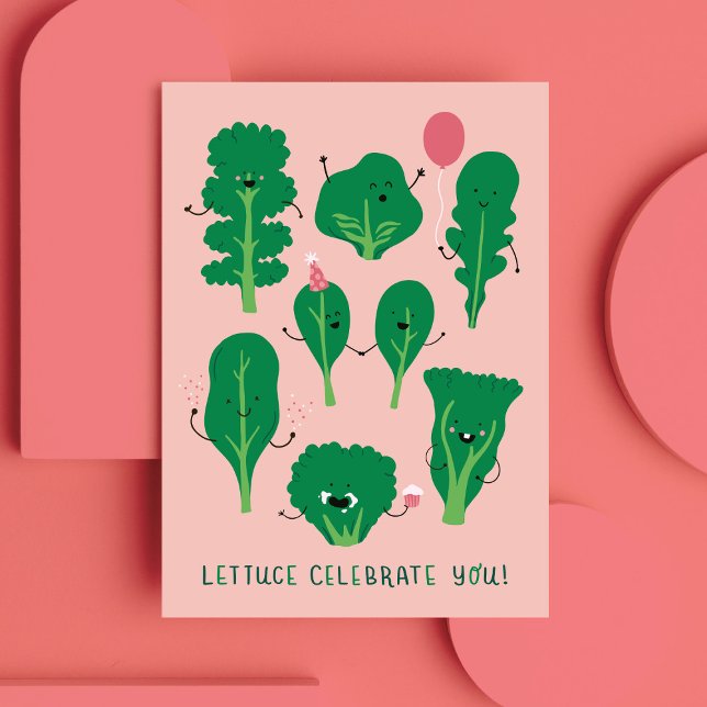 Lettuce Celebrate You Kort (Skapare uppladdad)