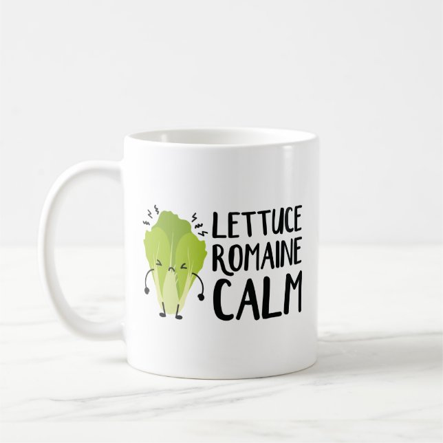 Lettuce Romaine Lugn Kaffemugg (Vänster)