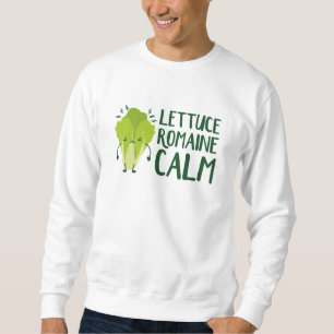 Lettuce Romaine Lugn Lång Ärmad Tröja