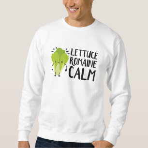 Lettuce Romaine Lugn Lång Ärmad Tröja