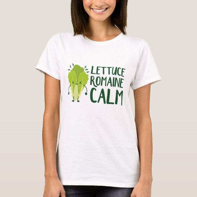 Lettuce Romaine Lugn T Shirt (Framsida)