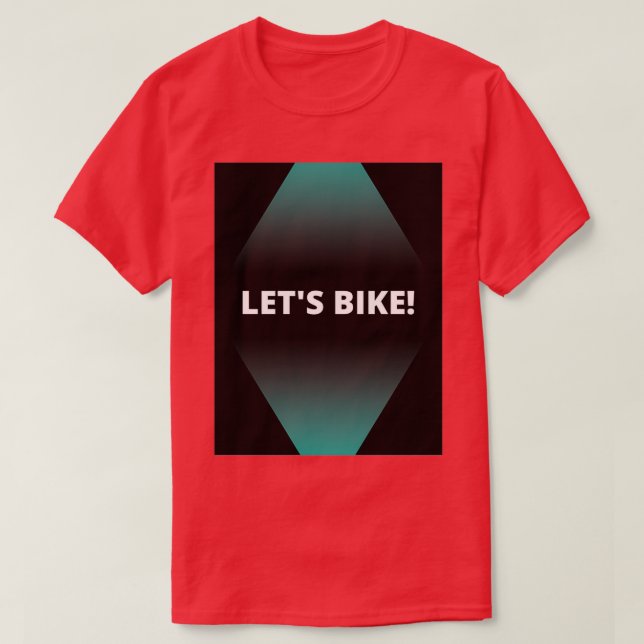 Letx27s-cykel 2 t shirt (Design framsida)