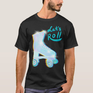 Letx27s Roll Impala holografiska rullskridskor T Shirt