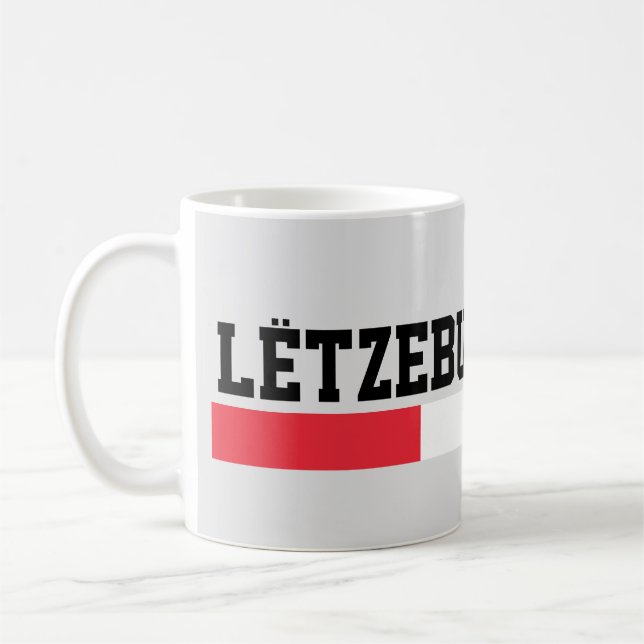 Lëtzebuergesch Kaffemugg (Vänster)