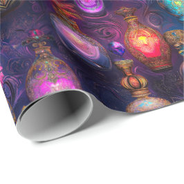 Leuchtend und Geheimnisvoll. Parfüm zu verschenken Presentpapper