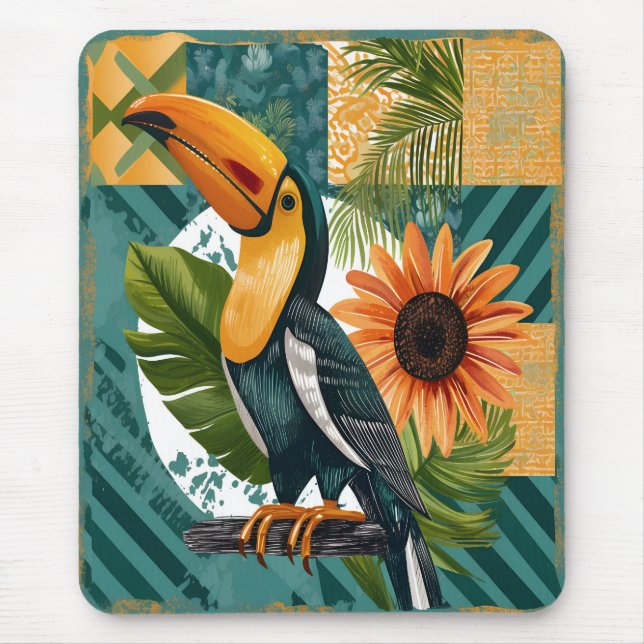 Leuchtender Tukan in tropischer Harmonie Musmatta (Framsidan)