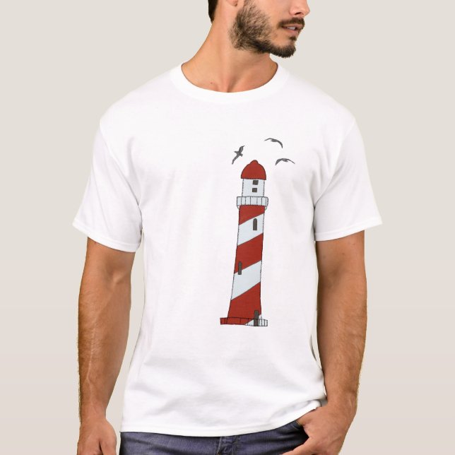 Leuchtturm T Shirt (Framsida)