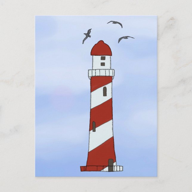 Leuchtturm  vykort (Framsida)