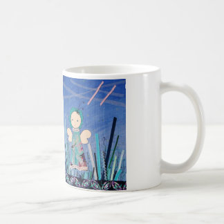 leukedrinkbeker mötte blauw för kaffemugg