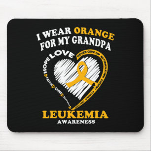 Leukemi Awareness - I Bära Orange for My Grandpa Musmatta