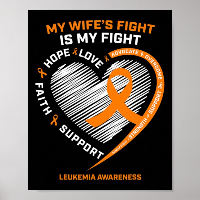 Leukemi Awareness Maka Make Manar Leukemi Poster (Framsidan)