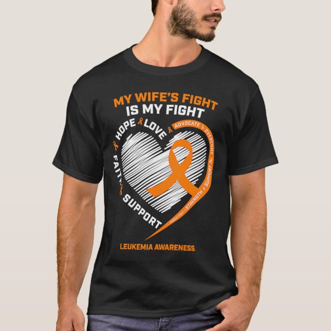 Leukemi Awareness Maka Make Manar Leukemi T Shirt (Framsida)