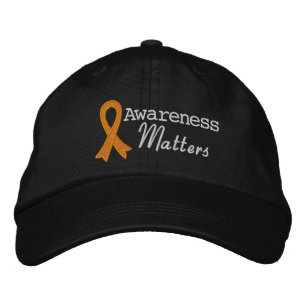 Leukemi Awareness Matths Broderad Keps