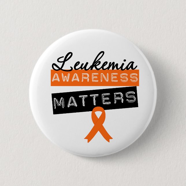 Leukemi Awareness Matths Knapp (Framsida)