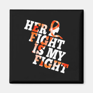 Leukemi Awareness Warrior Hennes kamp är min kamp Magnet