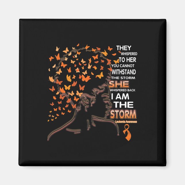 Leukemi Black Women Awareness Magnet (Framsidan)