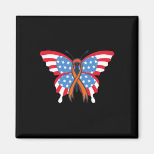 Leukemi Blood Cancer Awareness Ribbon Survivor Am Magnet