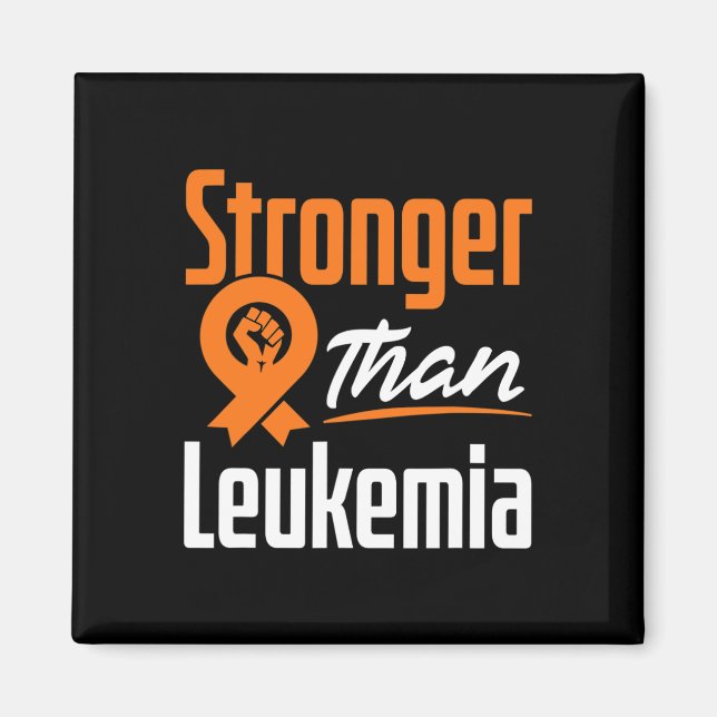 Leukemi Blood Cancer Awareness Warrior Fighter St Magnet (Framsidan)