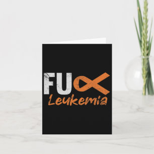 Leukemi Blood Cancer Bekämpning av medvetandegrade Kort