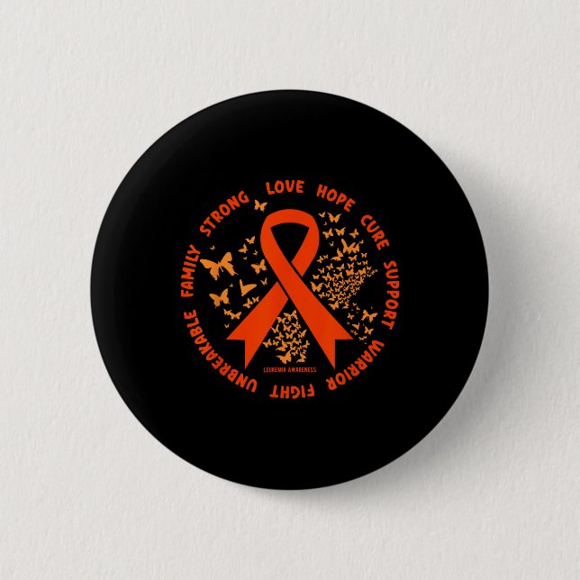 Leukemi Cancer Clothing - Leukemi Awareness Knapp (Framsida)