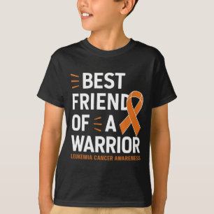 Leukemi Cancer Medvetenhet Bästa Vän Krigare T Shirt