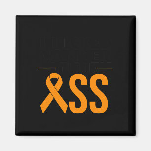 Leukemi Cancer Survivor Gift Funny Blood Cancer A Magnet