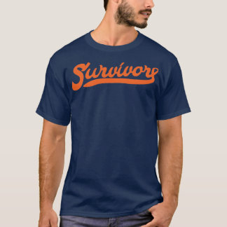 Leukemi Cancermedvetenhet Survivor Orange Ribbon G T Shirt