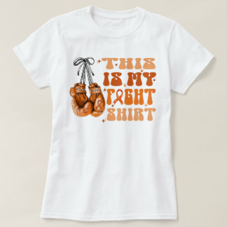 Leukemi det här är mitt krångel för krigare t shirt