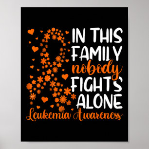 Leukemi Family Support Leukemia Awareness Poster