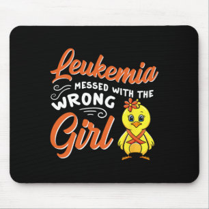 Leukemi fick fel Chick för flickor. Musmatta