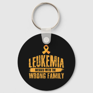 Leukemi hade fel familjesupport Leukemi Nyckelring