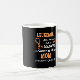 Leukemi-medvetandehöjande Mamma Support Leukemia W Kaffemugg