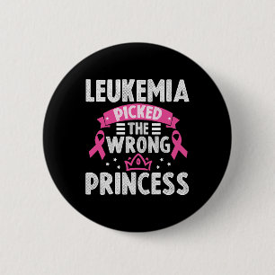 Leukemi-medvetandet Leukemi tog fel print Knapp