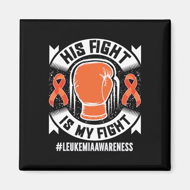 Leukemi-medvetandet om hans kamp är min kamp magnet (Framsidan)