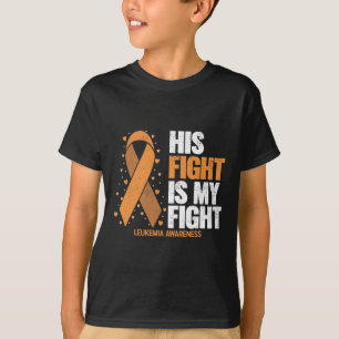 Leukemi medvetenhet Hans kamp är min kamp Leukemi T Shirt