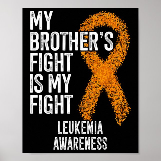 Leukemi Min bror kämpar mot min leukemi Poster (Framsidan)