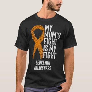 Leukemi Min Mamma Fight är min Medvetet i kampen m T Shirt