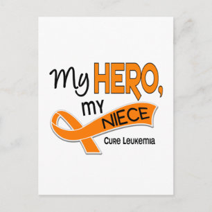 Leukemi MY HERO MY NIECE 42 Vykort