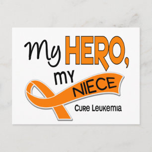 Leukemi MY HERO MY NIECE 42 Vykort