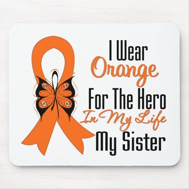 Leukemi Orange Ribbon Hero Min syster Musmatta (Framsidan)