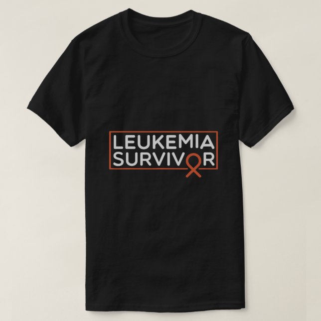 Leukemi Survivor Leukemi Cancer T Shirt (Design framsida)
