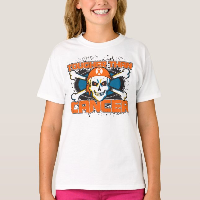 Leukemi Tougher Than Cancer Skull Tee (Framsida)