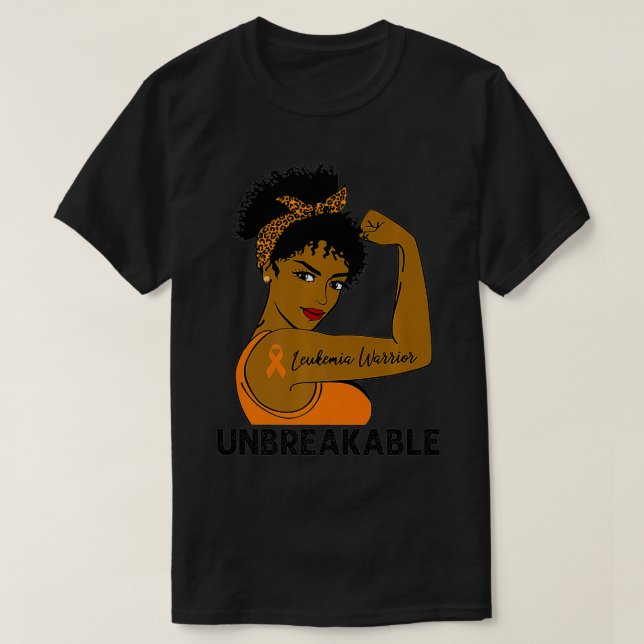 Leukemi Warrior Starong Black Women Obrytbart Aw T Shirt (Design framsida)