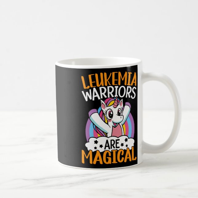Leukemi Warriors är Magic Unicorn Leukemia Awa Kaffemugg (Höger)