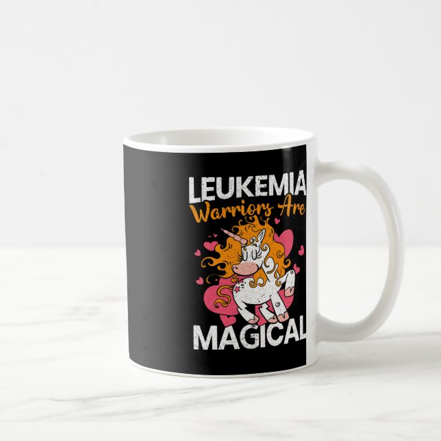Leukemi Warriors är Magic Unicorn Leukemia Awa Kaffemugg (Höger)